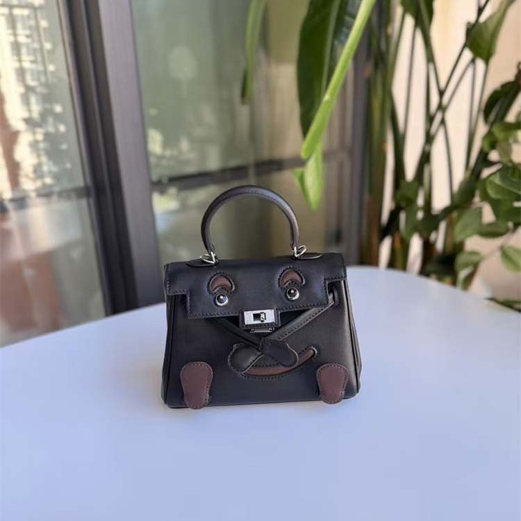 Inspired Kelli Doll Bag Genuine Leather Mini Crossbody Millennium Style Handbag