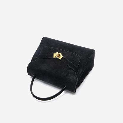 Classic Leather Handbag | Woman Crossbody Satchel