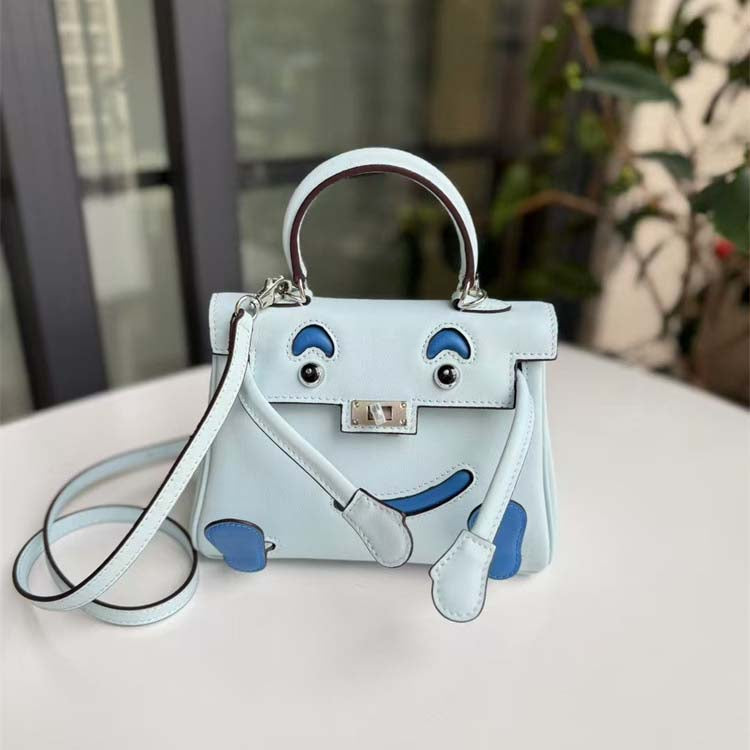 Inspired Kelli Doll Bag Genuine Leather Mini Crossbody Millennium Style Handbag