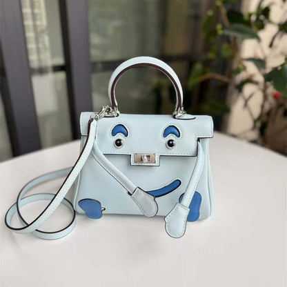 Inspired Kelli Doll Bag Genuine Leather Mini Crossbody Millennium Style Handbag