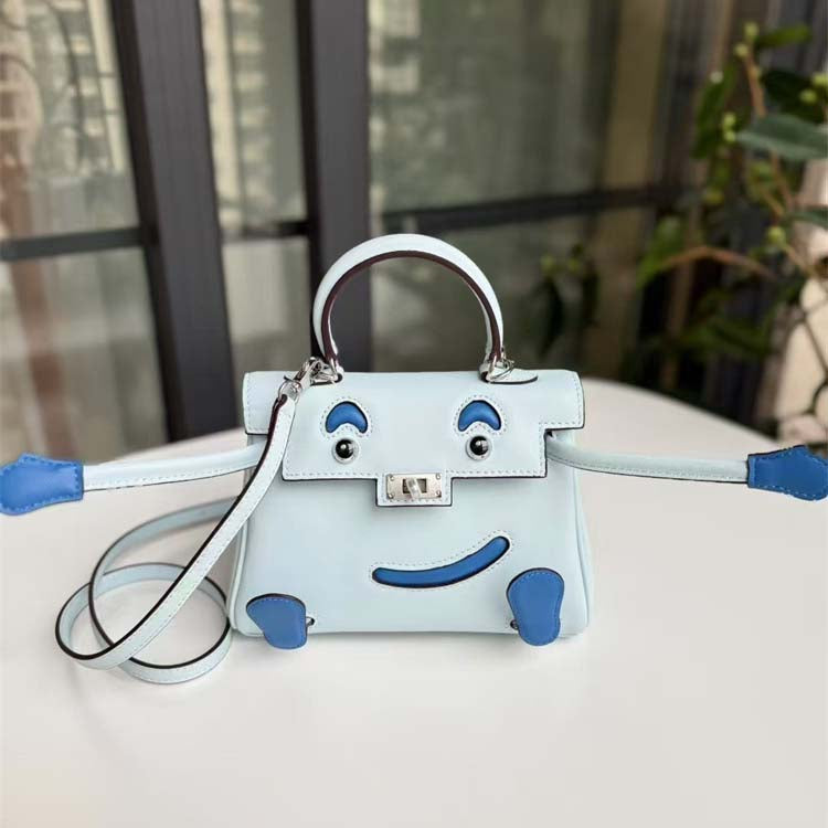 Inspired Kelli Doll Bag Genuine Leather Mini Crossbody Millennium Style Handbag