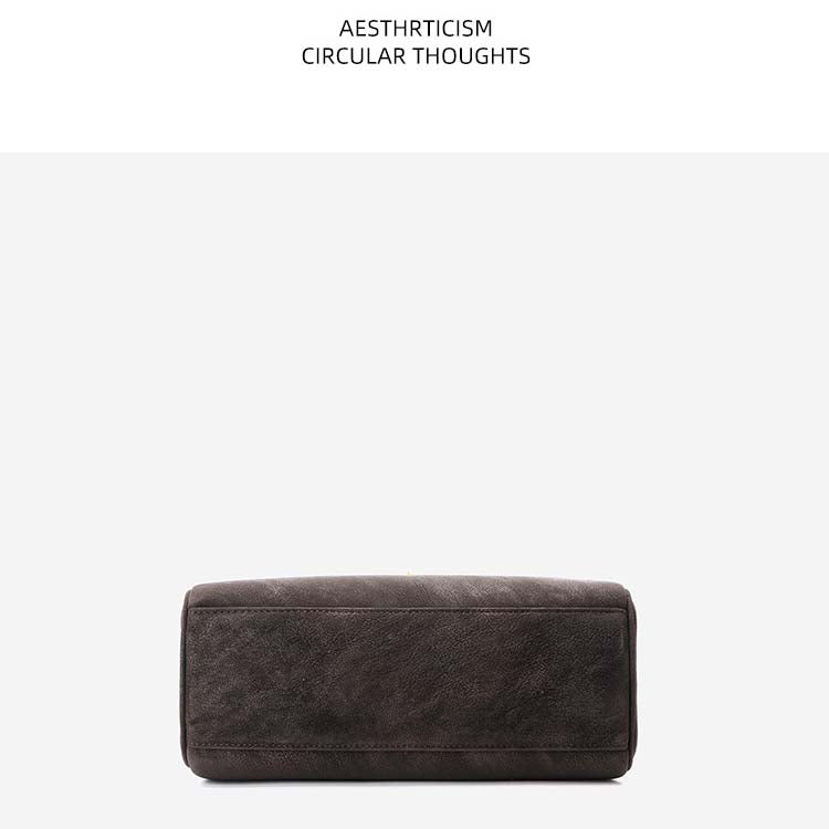 Classic Leather Handbag | Woman Crossbody Satchel