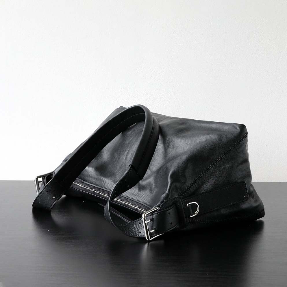 Vegetable Tanned Leather Hobo Bag