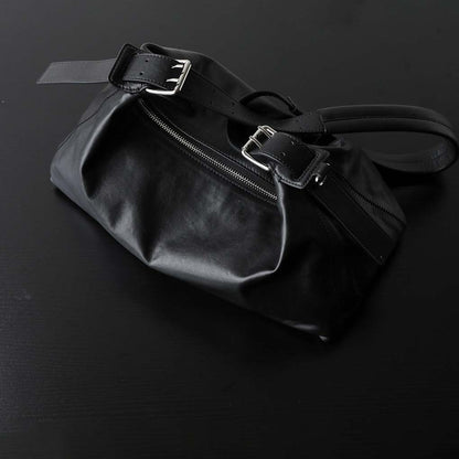 Vegetable Tanned Leather Hobo Bag