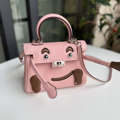 Inspired Kelli Doll Bag Genuine Leather Mini Crossbody Millennium Style Handbag