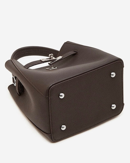 Togo Leather Basket Bucket Bag