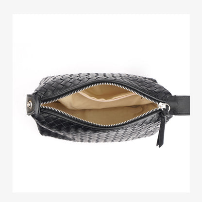Woven Leather Pillow Bag Handbags for Woman Shoulder Bag