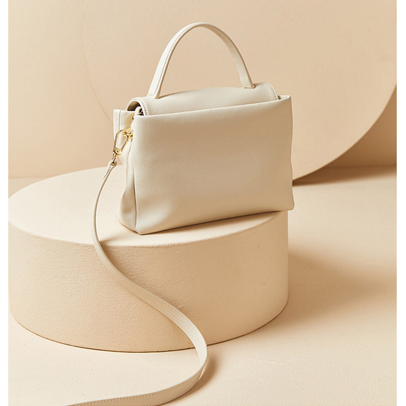 Soft Leather Square Bag Women Handbag