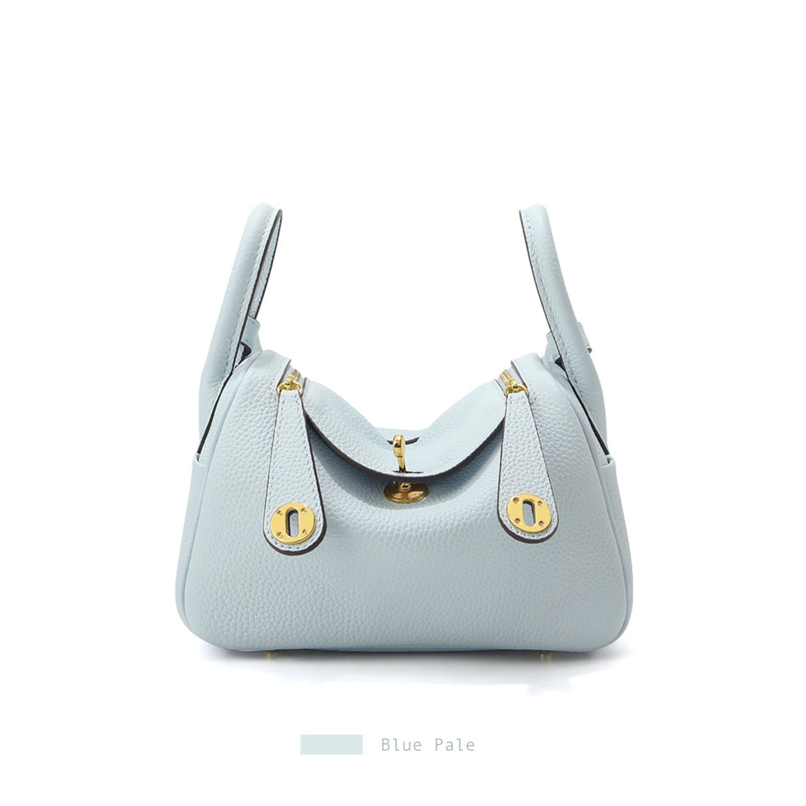 Inspired Lindi Bag Gold Hardware | Genuine Togo Leather Shoulder Bag