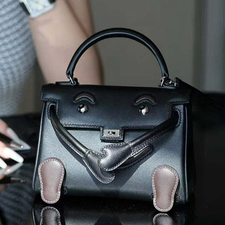Inspired Kelli Doll Bag Genuine Leather Mini Crossbody Millennium Style Handbag