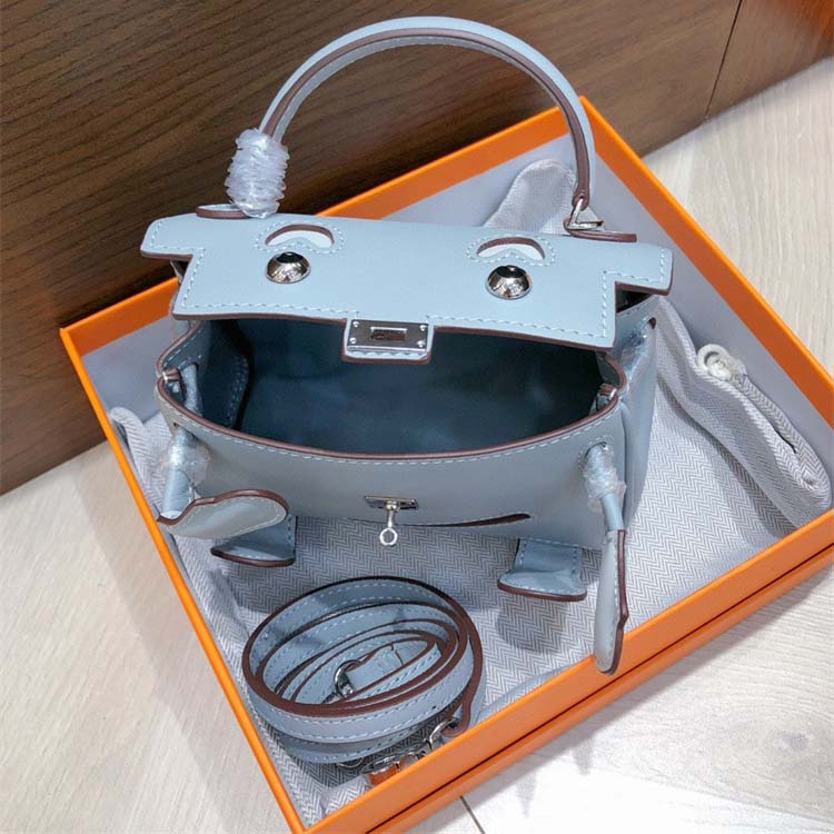 Genuine Leather Smile Inspired Kelli Doll Bag Mini Handbag