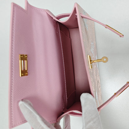 New Chinese Style Song Brocade Top-Handle Bag
