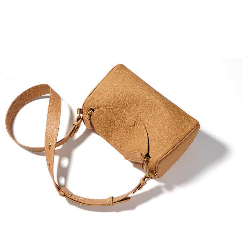 Top Grain Leather Pillow Bag Woman Shoulder Bag