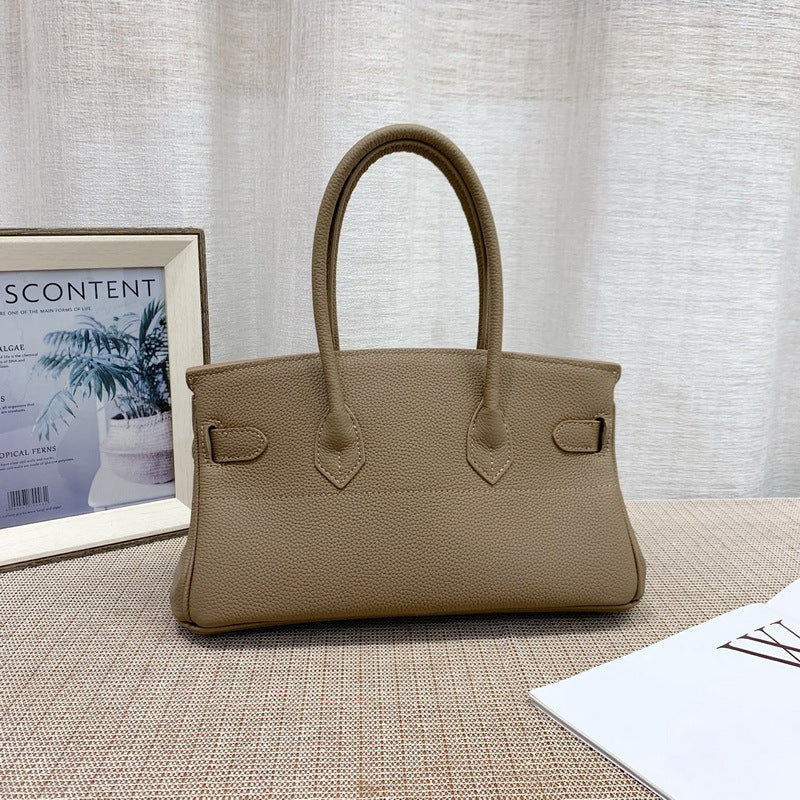 Genuine Leather Inspired JPG Berkin 30 Bag Top Handle Bag