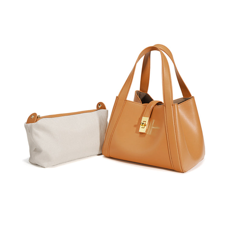 Clearance Sale | Leather Handbag for Woman with Detachable and Adjustable Strap
