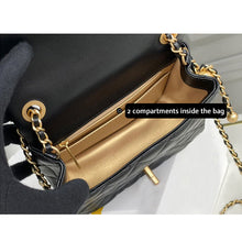 Load image into Gallery viewer, Chain Bag Texture Lamb Leather Bag Women Sling Crossbody Bag
