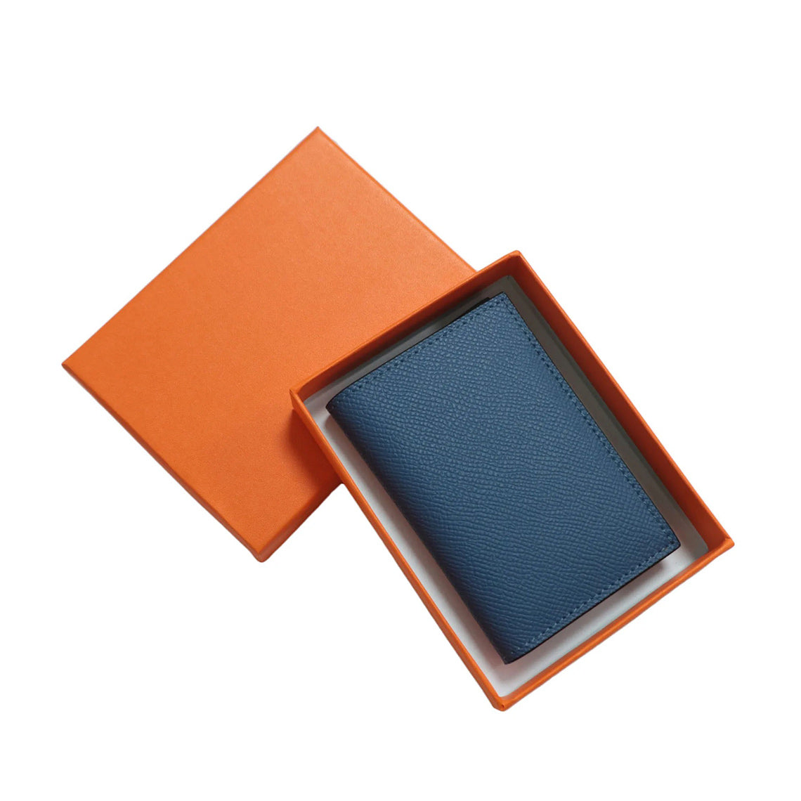 Leather Bifold Small Card Wallet