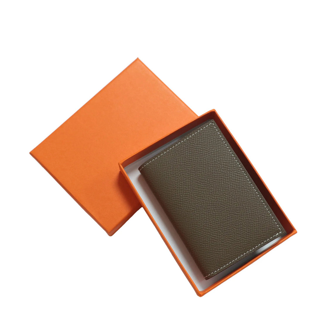 Leather Bifold Small Card Wallet