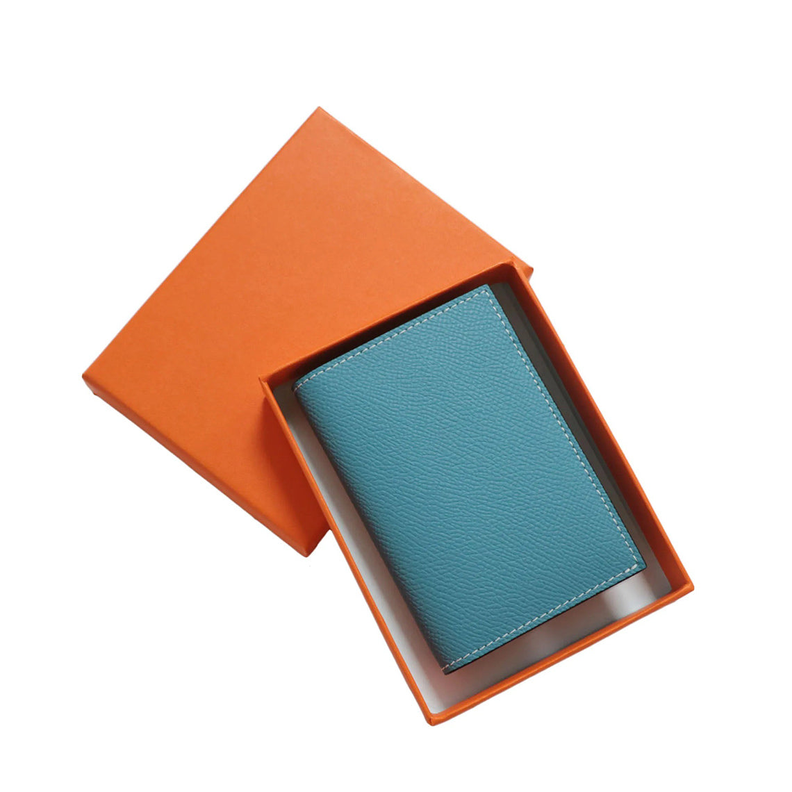 Leather Bifold Small Card Wallet