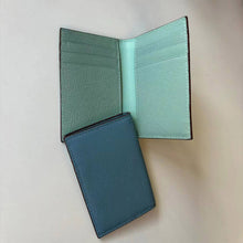 Load image into Gallery viewer, Leather Bifold Small Card Wallet
