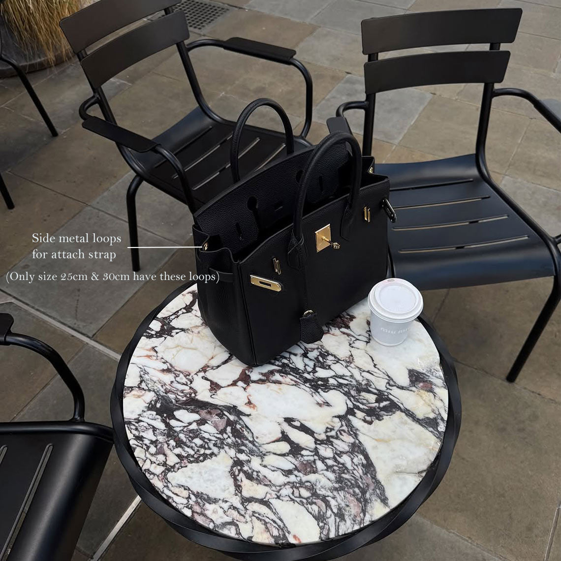 Top Grain Leather X-large 40cm Inspired Birk Handbag | Automatic 20% OFF at Checkout