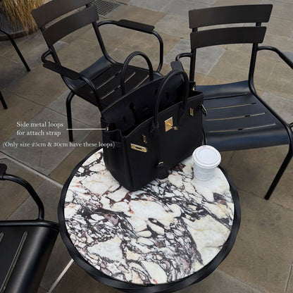 Top Grain Leather X-large 40cm Inspired Birk Handbag | Automatic 15% OFF at Checkout