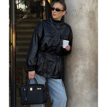Load image into Gallery viewer, Top Grain Leather X-large 40cm Inspired Birk Handbag | Automatic 20% OFF at Checkout
