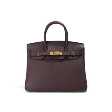 Load image into Gallery viewer, Top Grain Leather X-large 40cm Inspired Birk Handbag | Automatic 20% OFF at Checkout
