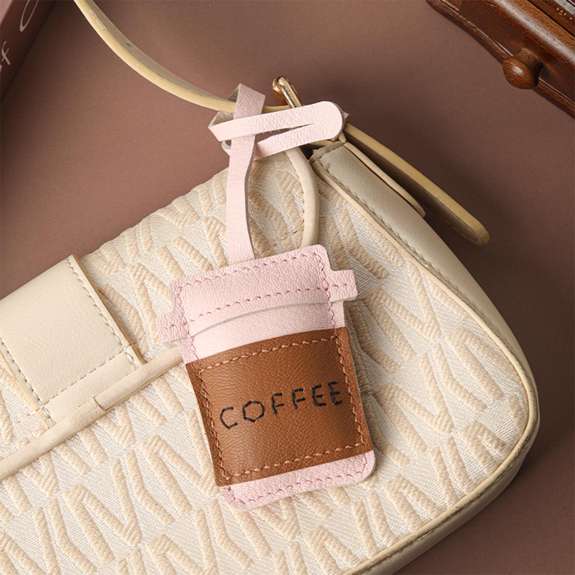 Pink Keychain | Purse Charm for Women