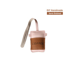 Load image into Gallery viewer, Leather Charm DIY Kit | Coffee Accessories Handmade Gift
