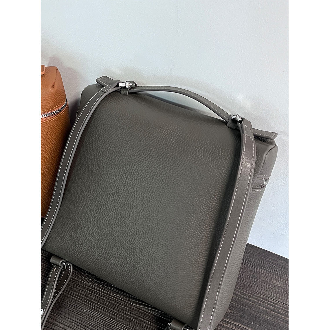 HANDSEWGIFT Top Grain Leather Inspired LP Backpack DIY Kits