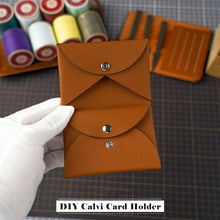 Load image into Gallery viewer, Handmade Luxury Card Wallets for Women | Easy Leather Projects - POPSEWING®
