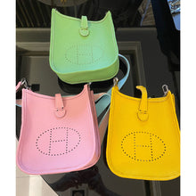 画像をギャラリービューアに読み込む, Clemence Evelyne Bag Mini Handmade | Pink, Yellow, Green
