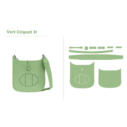 HANDSEWGIFT Full Grain Leather Inspired Eveline 29 Bag DIY Kits | Presale