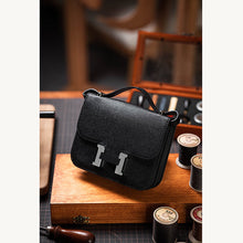 Load image into Gallery viewer, HANDSEWGIFT Leather Square Tofu Crossbody Konstance Bag DIY Kit
