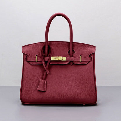 Red Designer Bag | Making Leather Bag with POPSEWING Kits