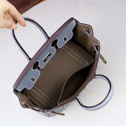 HANDSEWGIFT Top Grain Leather New Platinum Bag DIY Kit