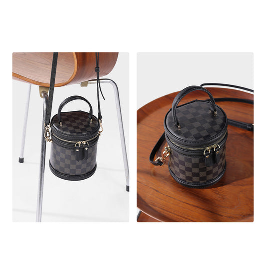 HANDSEWGIFT Leather Patterns Bucket Bag DIY Kit