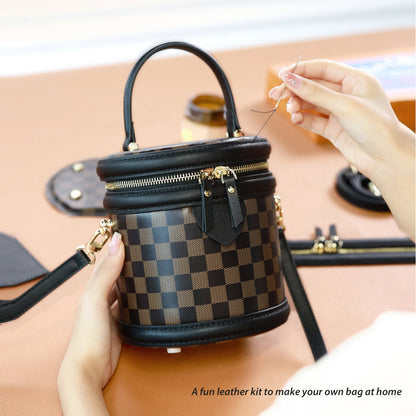 A Leather Kit to Make Your Own Bag | DIY Kits Homemade Projects - POPSEWING®
