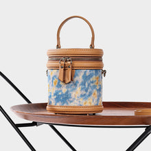 Load image into Gallery viewer, Brown leather handbag | make leather bags with popsewing kits
