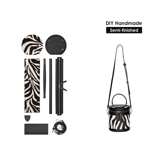 Sewing Leather Kit | DIY Leather Bucket Bag Patterns - POPSEWING®