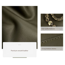 Load image into Gallery viewer, HANDSEWGIFT Leather Drawstring Chain Clutch DIY Kit
