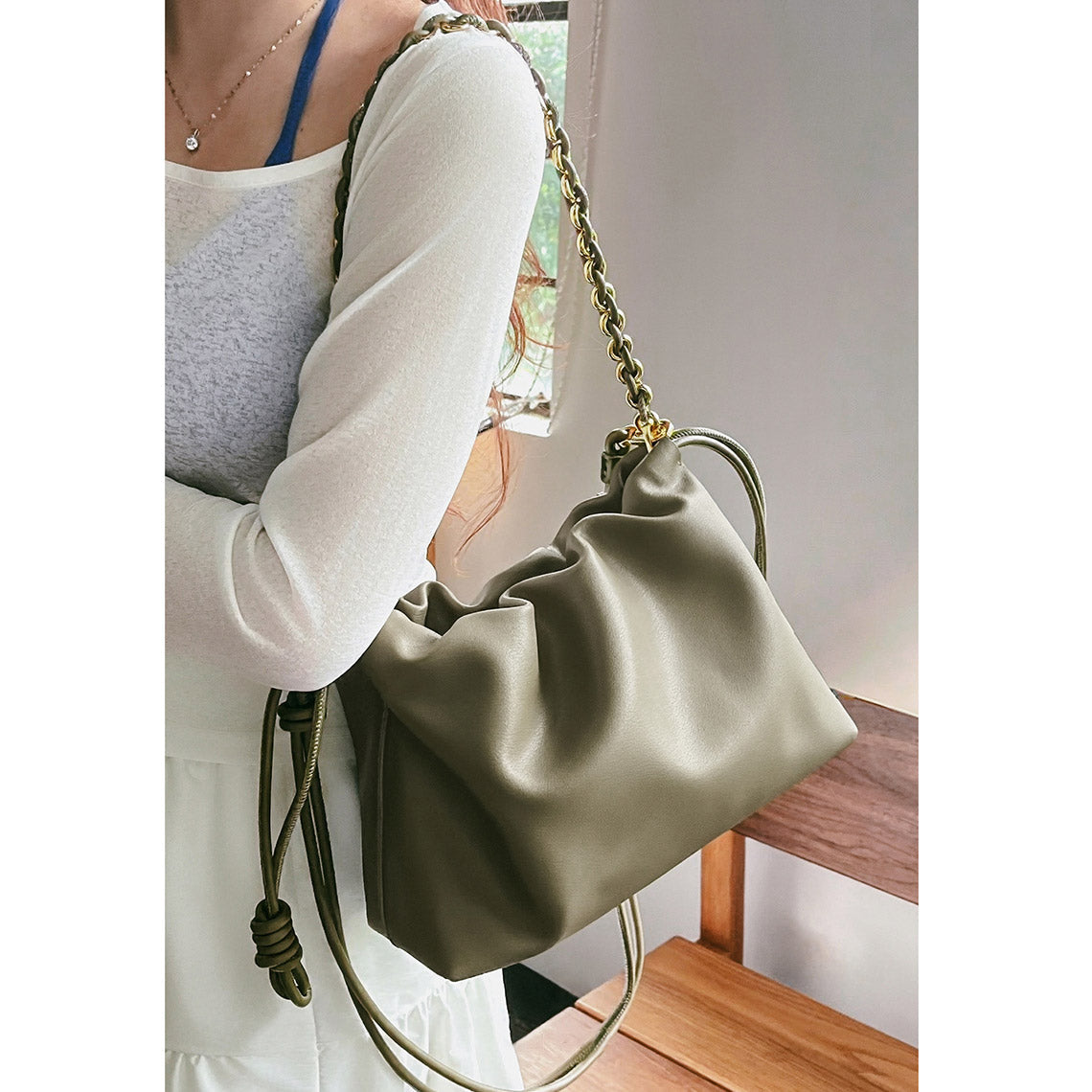 Women Chain Shouder Bag | A Leather Kit to Make Your Own Bag Beginner Project