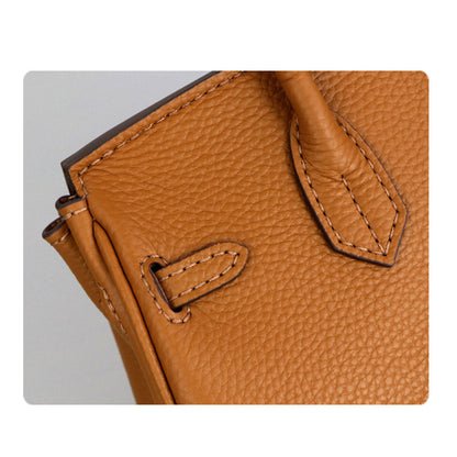 HANDSEWGIFT Top Grain Leather Dustbag Recycle Platinum Bag DIY Kit