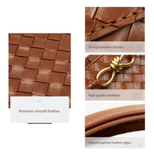 Load image into Gallery viewer, HANDSEWGIFT Leather Small Intrecciato Tote DIY Kits
