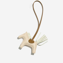 Load image into Gallery viewer, White Rodeo Horse Charm Handmade Gift
