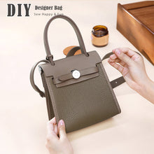 Load image into Gallery viewer, DIY Handmade Mini Herbag Dupe | Mini Leather Bags - POPSEWING®
