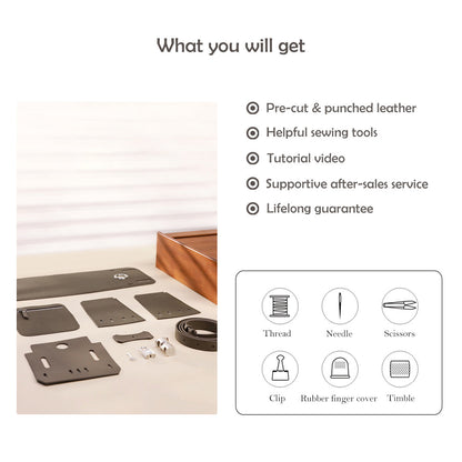 POPSEWING® DIY Leather Kits | Semi-finished Leather Patterns