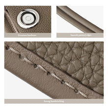Load image into Gallery viewer, HANDSEWGIFT Top Grain Leather Inspired Mini Herbag DIY Kits
