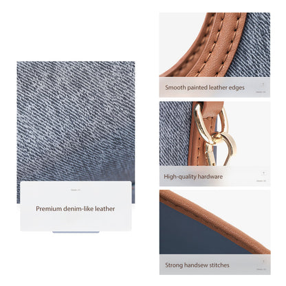 HANDSEWGIFT Leather Inspired Shoulder Bag DIY Kits